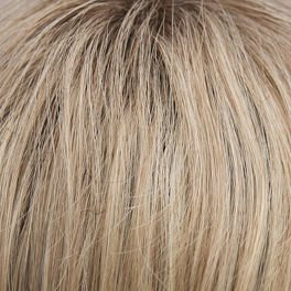 Short synthetic wig for larger head multi-tone blonde with roots ESPRESSO LARGE #14/88/8R