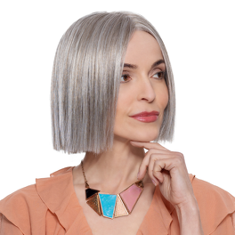 Synthetic Wig in Multi-Tonal Grey PEONY # 101/60/14