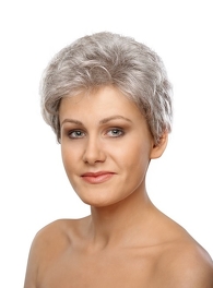 Synthetic wig dark brown with light highlights KATHY #33/29T