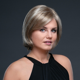 Synthetic blonde wig with roots JASPER # R14/88/8R