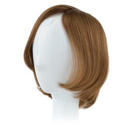 Natural Slavic Virgin hair topper warm medium brown 20 cm AIKA #6/8/10