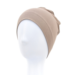 Beige KAJA turban for everyday wear or sleeping #141