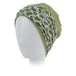 Olive Green Turban with Decorative Band CAPRI # B104+B445