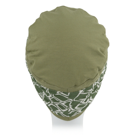 Olive Green Turban with Decorative Band CAPRI # B104+B445
