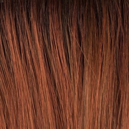 Synthetic wig dark red with roots VALERIE #130/31/4R