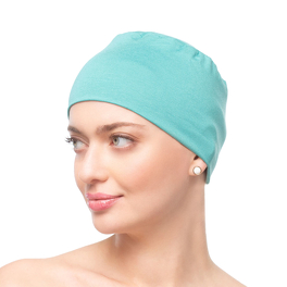 Light and delicate mint turban VIOLET PLUS # mint