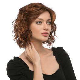 Women's synthetic wig in dark blonde with roots JOYFUL #14/16/6R
