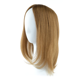 Slavic natural hair topper light brown STILLA 35cm #8/12