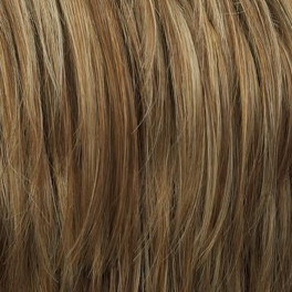 Synthetic wig in medium warm brown BERGAMASKA #26/27/19