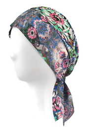 Colourful turban in an abstract pattern CROCUS # T-3*