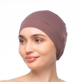 Light and simple brown turban BALI # BM220
