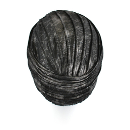 Warm elegant graphite turban MOONLIGHT*