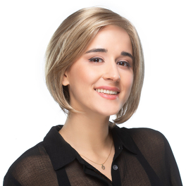 Synthetic Dark Blond Wig with Root Regrowth SPINEL #12/26/19/6R
