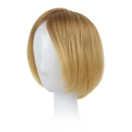 Natural Slavic Hair Topper Blonde Sombre with roots 15 cm STILLA #10R+14/16