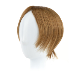 Slavic natural hair topper light brown STILLA 15cm #8/12