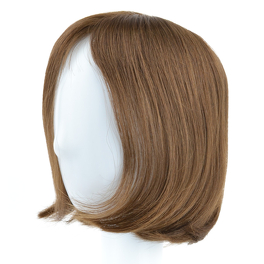 Natural slavic virgin hair Topper Warm Brown AIKA 25cm #6/8