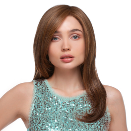 Blonde synthetic heat-resistant wig with roots MAGNOLIA #15/88/8R