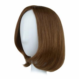 Natural Slavic Hair Topper Warm Brown 25cm STILLA #8