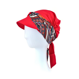Red Turban with Peak SARA #184/181