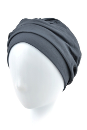 Graphite turban SANDRA # B409