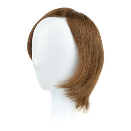 Slavic brown natural hair topper STILLA 20cm #6/8/10