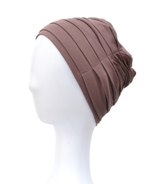 Light and comfortable brown turban ZUZA #220