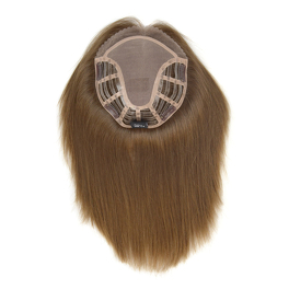 Natural Slavic unprocessed brown hair topper NEA 28cm #6/8/10