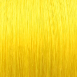 Occasional party yellow wig # synthetic