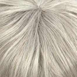 Natural Remy Hair Toupee Light Grey LUCA #380