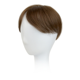 Topper Natural Slavic Hair Dark Brown 15cm DELMAR #4/6