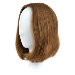 Slavic hair topper light brown ADE 30cm #8/12