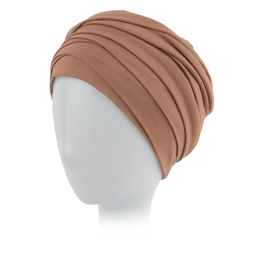 Warm light brown turban HANOI # B123