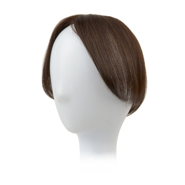 Slavic brown virgin hair natural topper 18cm DELMAR #2/4