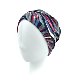 Colourful turban with bamboo lining by SOUL*