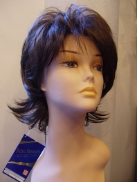 Party occasional carnival dark brown wig MODEL 5039A #6.