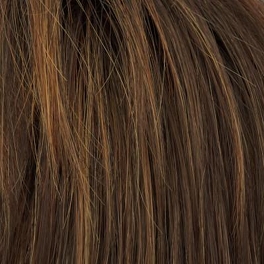 Synthetic Wig in Chestnut Brown with BRULEE Root #830/28/30/4R