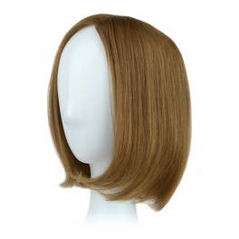 Slavic natural hair topper light brown STILLA 25cm #8/12
