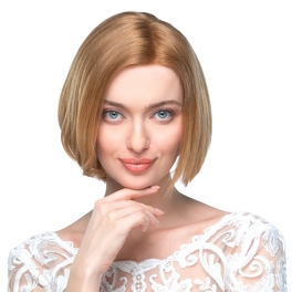 Women's wig Slavic hairline soft blurred medium brown OMARI #6/8/10