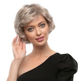 Synthetic grey wig CALM #56