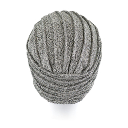 Silver elegant turban SILVER*