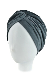 Velvet retro graphite turban RIGA # VS/12