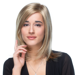 Synthetic Half Wig Blonde ONYX #10/24/80