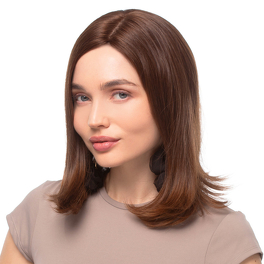 Slavic Hair Topper Light Brown ADE 35cm #8/12
