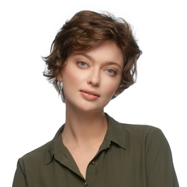 Synthetic women's grey wig ALEXANDRA #51