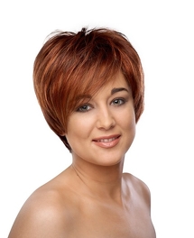 Synthetic wig in brown with light highlights SANDRA #9/23T*