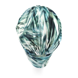 Active lifestyle turquoise turban COSTA RICA #2113E
