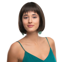 Synthetic Dark Brown Wig MALVA #4/8