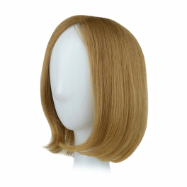 Slavic dark blond natural hair topper STILLA 25cm #12