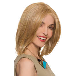 Blonde synthetic hair wig on mesh cap AILSA #12/22/26