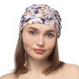 Slavic natural hair turban headband in dark blond LUX BOND ME #10